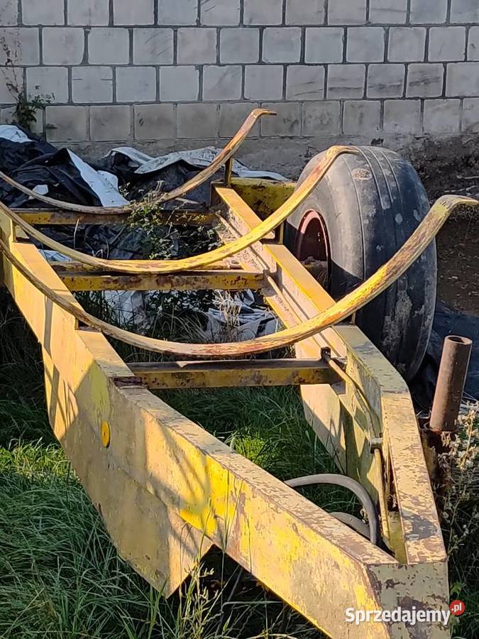 Rama beczkowozu zdrowa solidna koła zaczep oś podlaskie