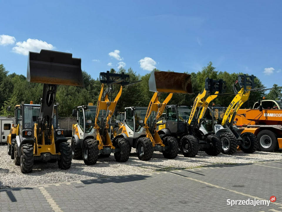 średnia kołowa Liebherr L 506 Compact Łyżka pełny VAT świętokrzyskie Widełki