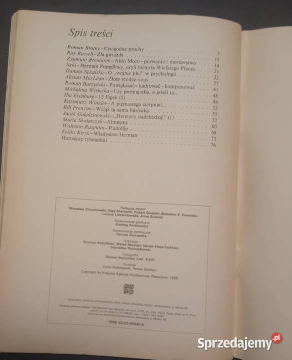 Fikcje i Fakty Dwa pierwsze numery z 1985r Koźminek