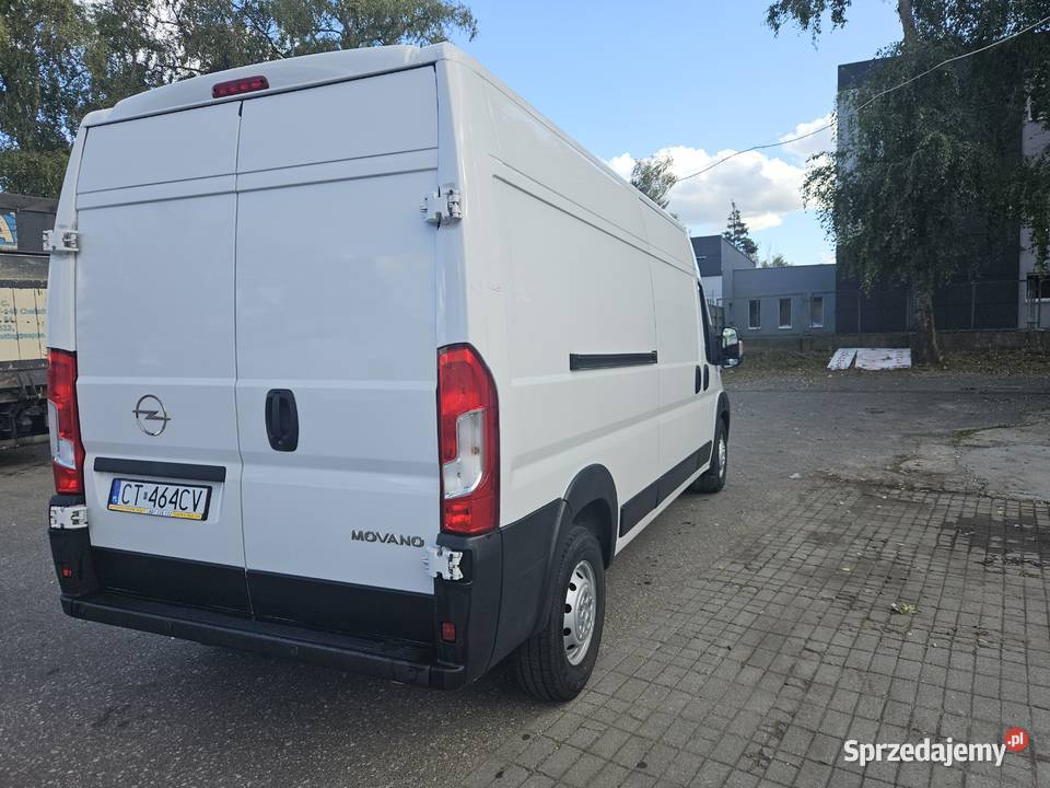 Opel Movano 2022 160 nieuszkodzony Toruń