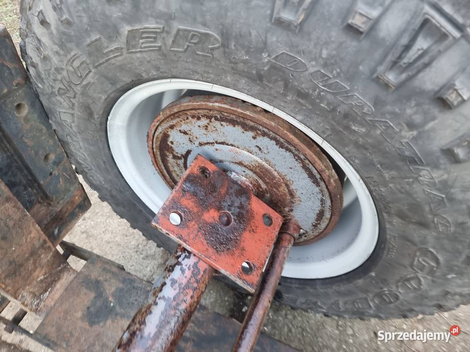 OŚ przyczepa jednoosiowa hamowana Do przyczep rolniczych