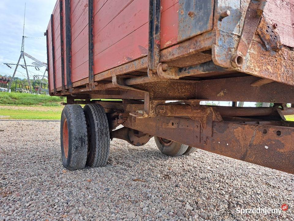 Przyczepa wywrotka 7 ton na 3 strony Przyczepy rolnicze Piecewo