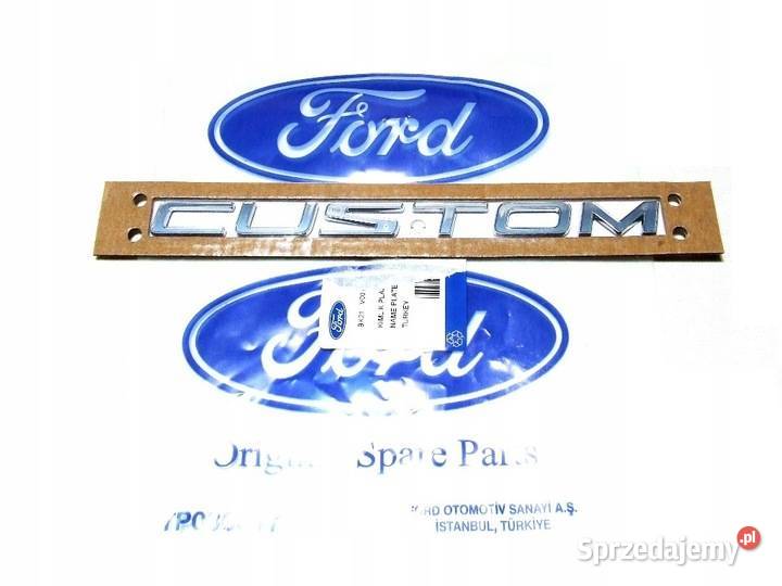EMBLEMAT ZNACZEK NAPIS LOGO FORD TRANSIT CUSTOM dolnośląskie Głogów