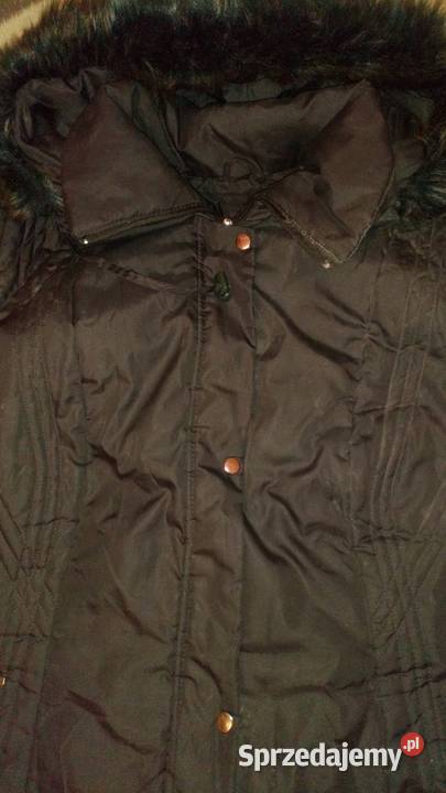 Duży pśłaszcz damski z kapturem ocieplany mazowieckie Warszawa