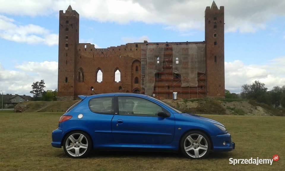 Peugeot 206 GT WRC Grand Tourisme zderzaki plus