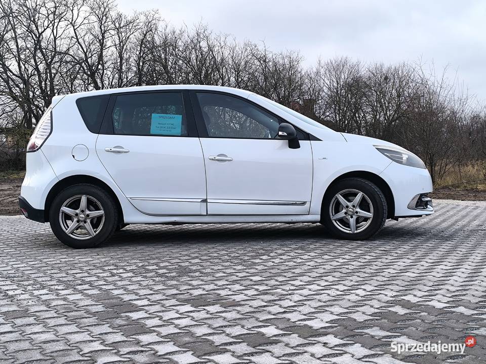 Renault Scenic z 2014 roku w wersji BOSE lubuskie Przytoczna
