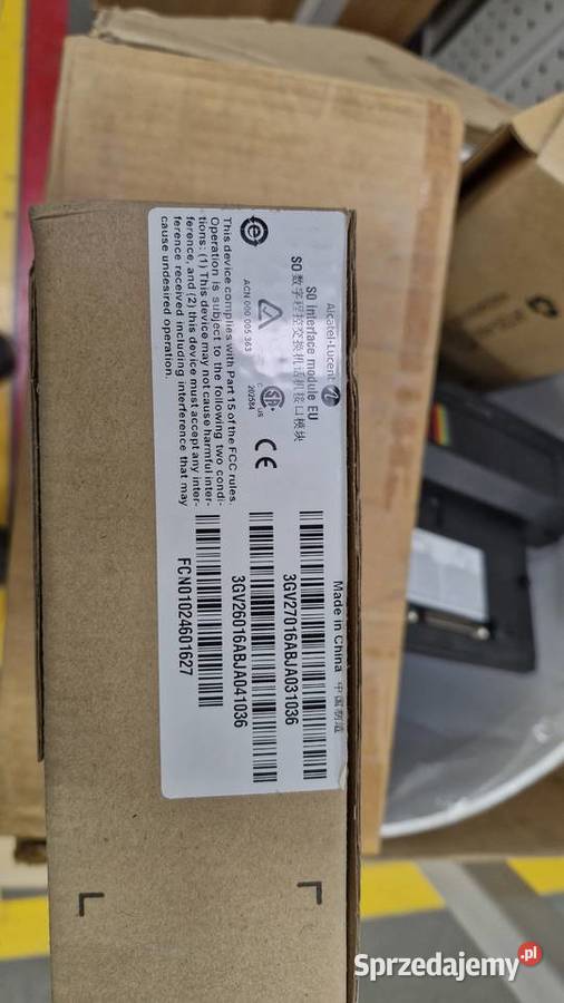 alcatel lucent S0 moduł interfejsu interface Poznań