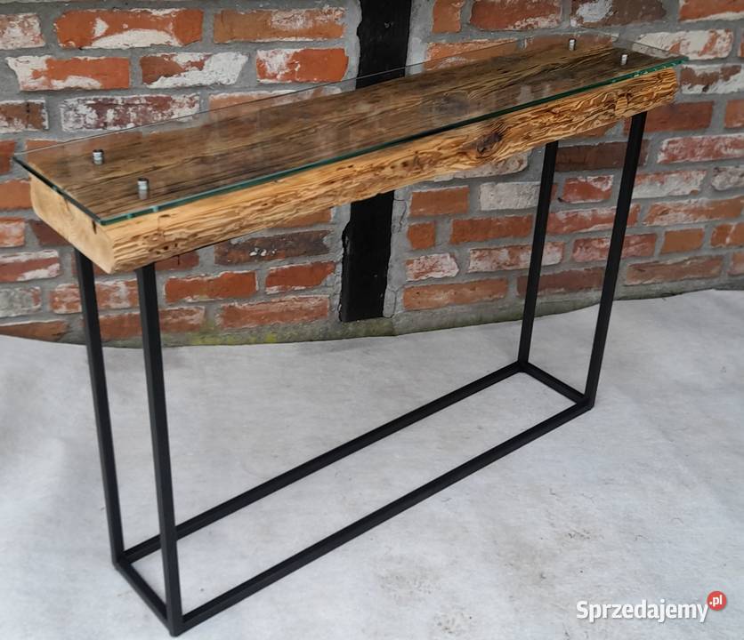Konsola do przedpokoju i salonu stare drewno Kamieńczyk sprzedam