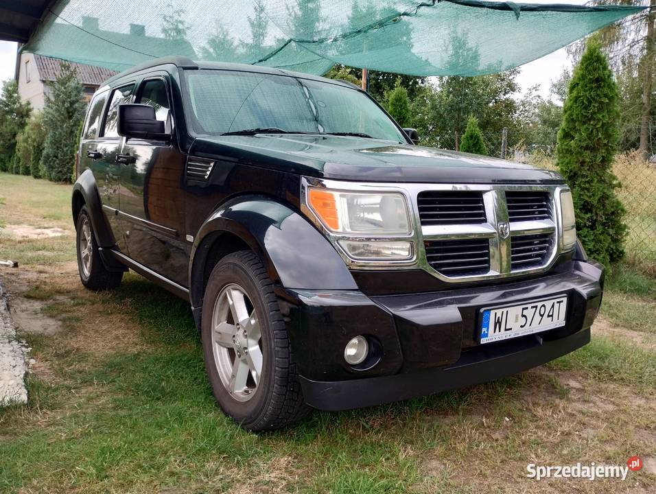 Dodge 4x4 Nitro 37 benzyna Lpg czarny Nitro Warszawa