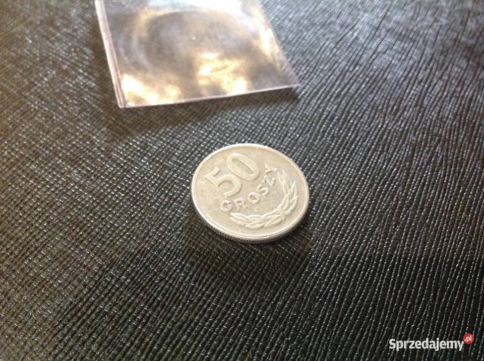 Moneta Polska 50 gr 1965 Aluminium Nowa Sól