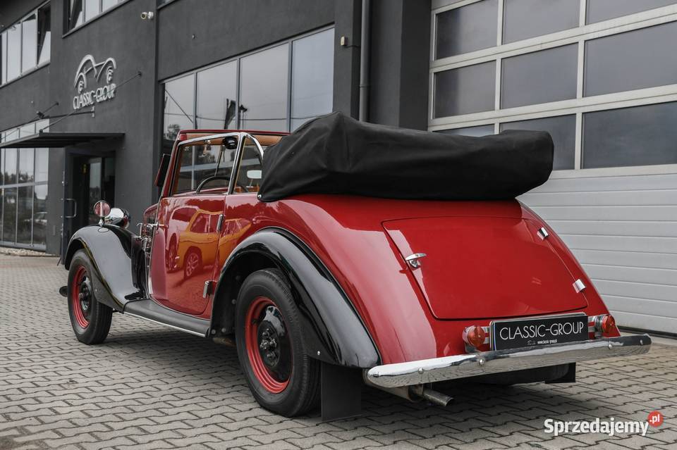 Hansa 1100 Cabriolet pełna renowacja śląskie Rybarzowice