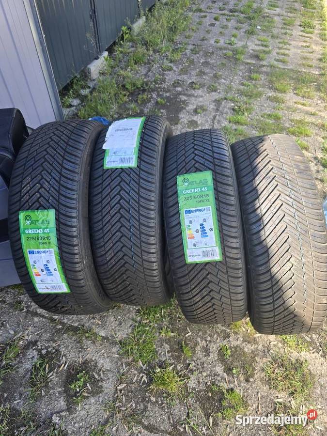 NOWE opony wielosezonowe 22560 R18 komplet Samochodowe Łódź