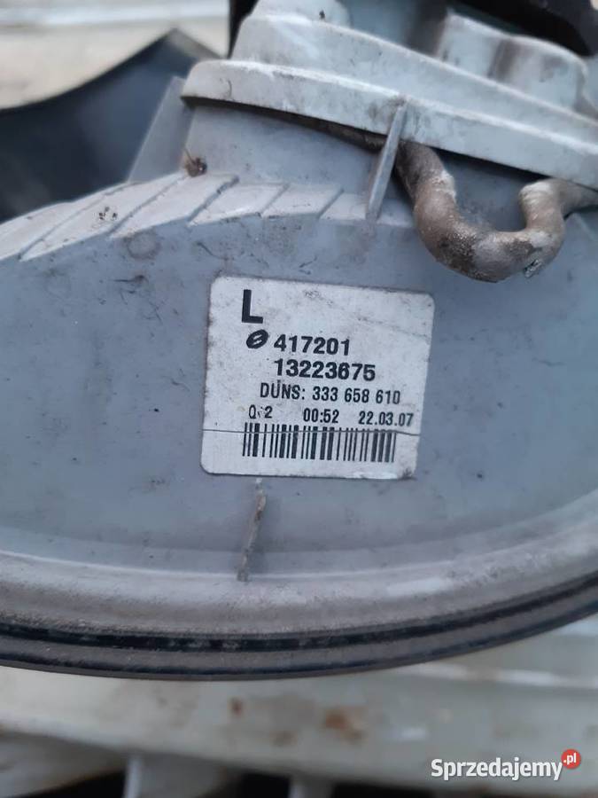 Astra III H Kombi Lampa lewy tyl tylna lewa Mińsk Mazowiecki