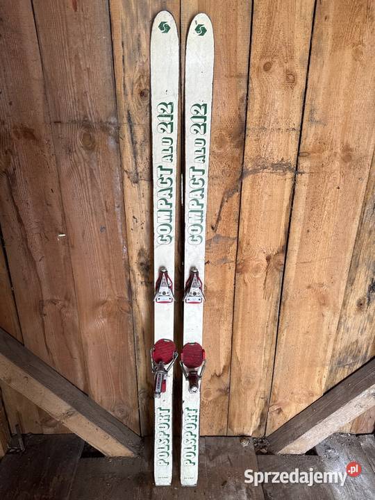 Narty Retro Polsport Compact Alu 212 170