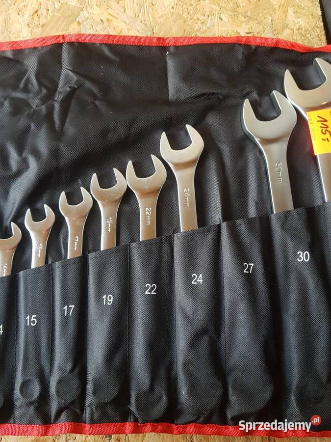 KLUCZE szmata PŁASKO OCZKOWE 632 ZESTAW 17 Ręczne wielkopolskie Głogowa