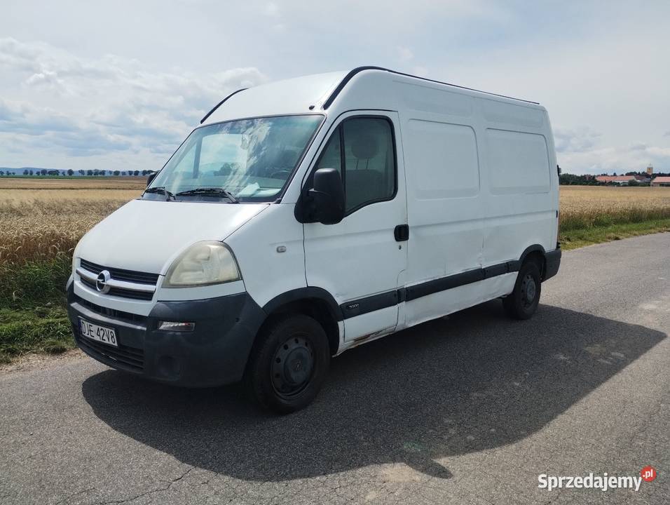 Opel Movano 25 L2H2 2006 hak 1554kg Świdnica