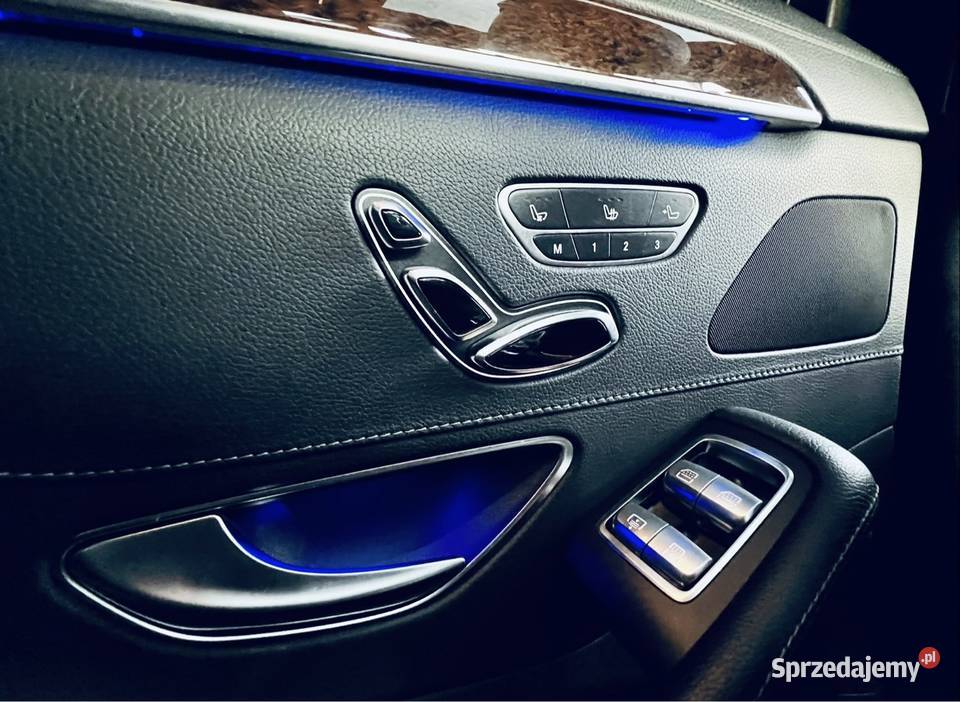 Mercedes w222 S350 Long Panorama Kamera Dociągi mazowieckie Sierpc