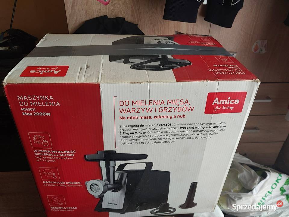 Maszyna do mielenia mięsa warzyw i grzybów i nieuszkodzony Wałbrzych sprzedam