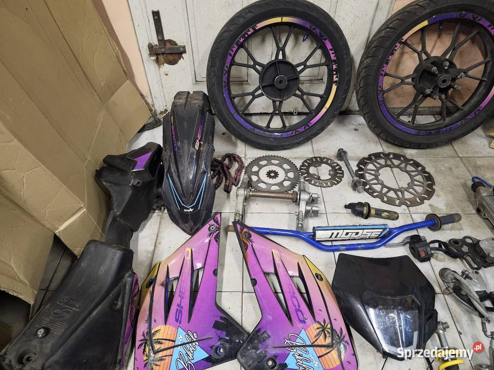 Sherco HRD 50 części hrd50 owiewka koło bak Jelenia Góra