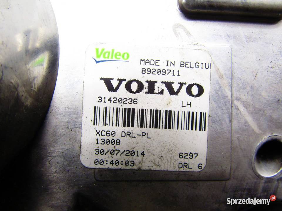 HALOGEN LED DRL LEWY PRZÓD PRZEDNI VOLVO XC60 lubelskie