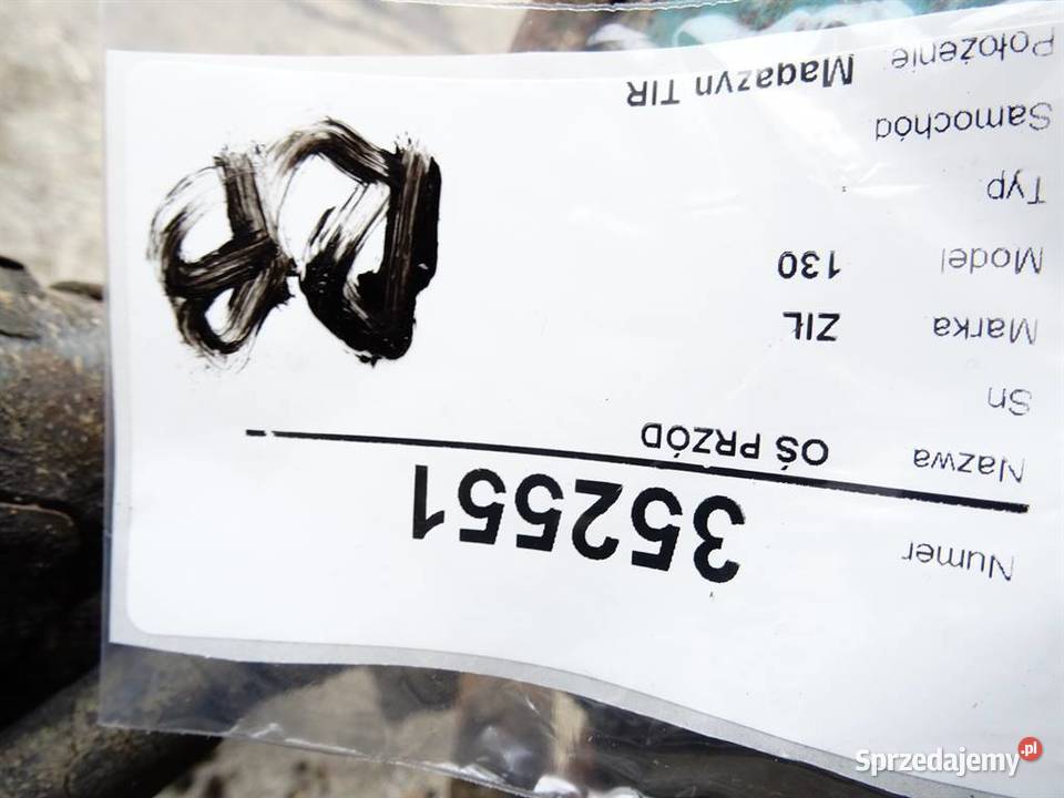 OŚ PRZÓD ZIŁ ZAWIESZENIE PRZEDNIA podkarpackie