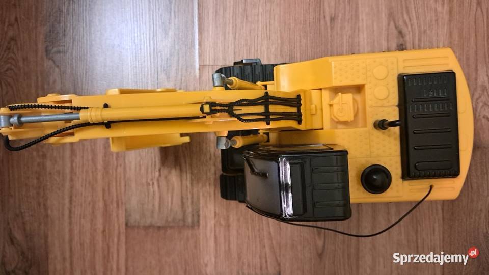 Duża gąsienicowa koparka zdalnie sterowana