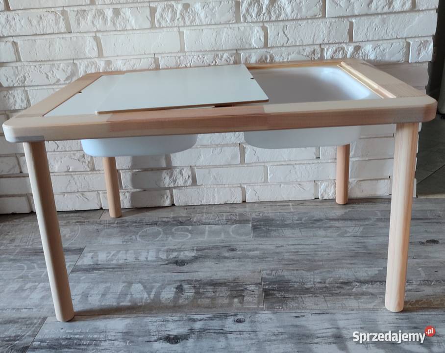 Stolik dziecięcy Flisat pojemniki Ikea Katowice sprzedam