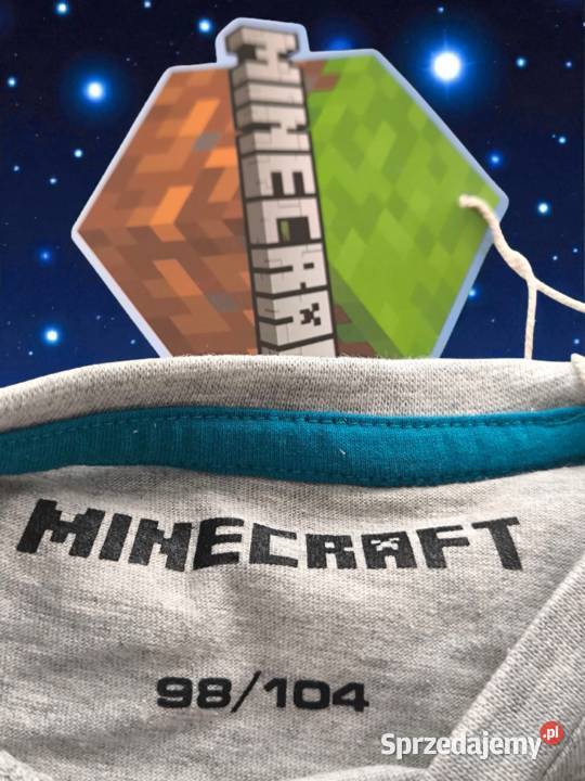 Nowa oryginalna piżama Minecraft chłopiec gra śląskie Sosnowiec