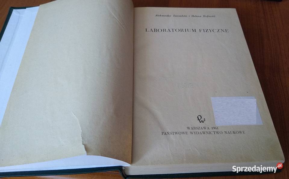 Laboratorium fizyczne Aleksander Zawadzki Helena Gdańsk