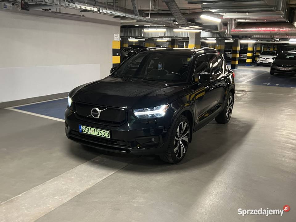 Volvo xc40 recharge P8 r design nieuszkodzony Warszawa