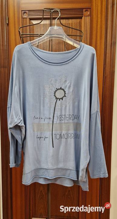 Bluzka bluza Size Plus XXXL46 18 b stan luźna
