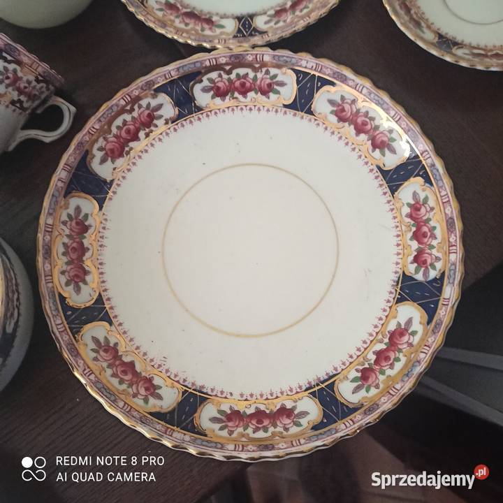 Filiżanka z talerzykiem Stara angielska Gdańsk