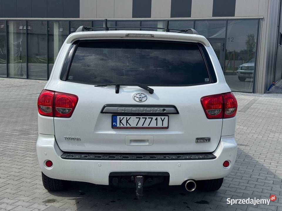 Toyota Sequoia 57 V8 LIMITED RESTYLING LPG 4x4 centralny zamek Kraków