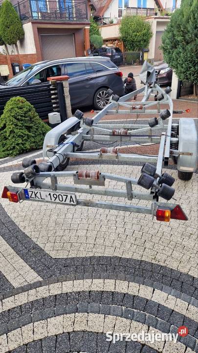 Przyczepa dwuosiowa podłodziowa TREDAL 1600DMC zachodniopomorskie Kołobrzeg