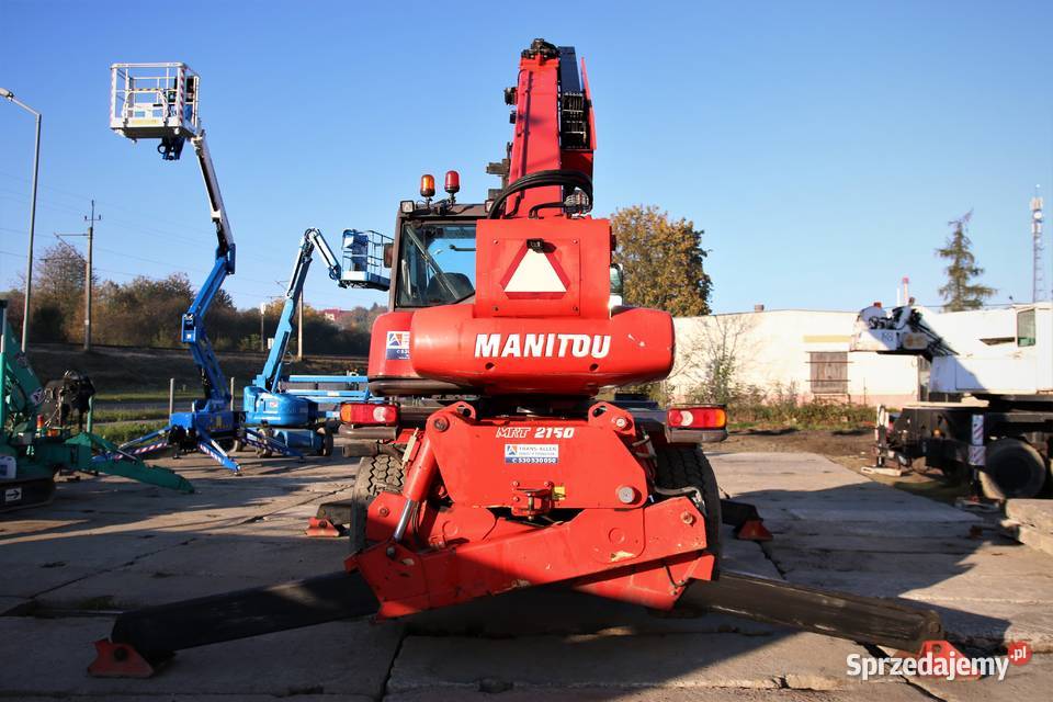 Ładowarka teleskopowa MANITOU MRT 2150 404 podkarpackie Jasło