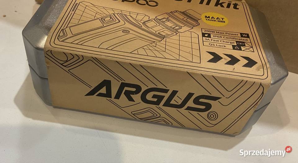 Pudełko Argus GT2 kompletne nie rozpakowane Pozostałe Warszawa