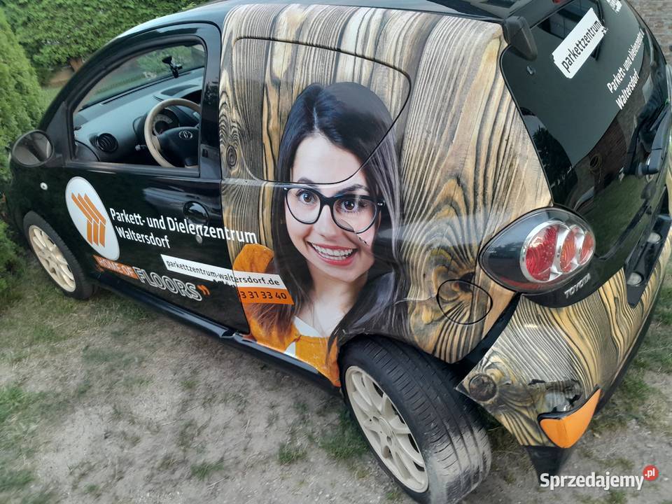 Toyota Aygo 10 benzyna 2014r z de klima skóra Wronki