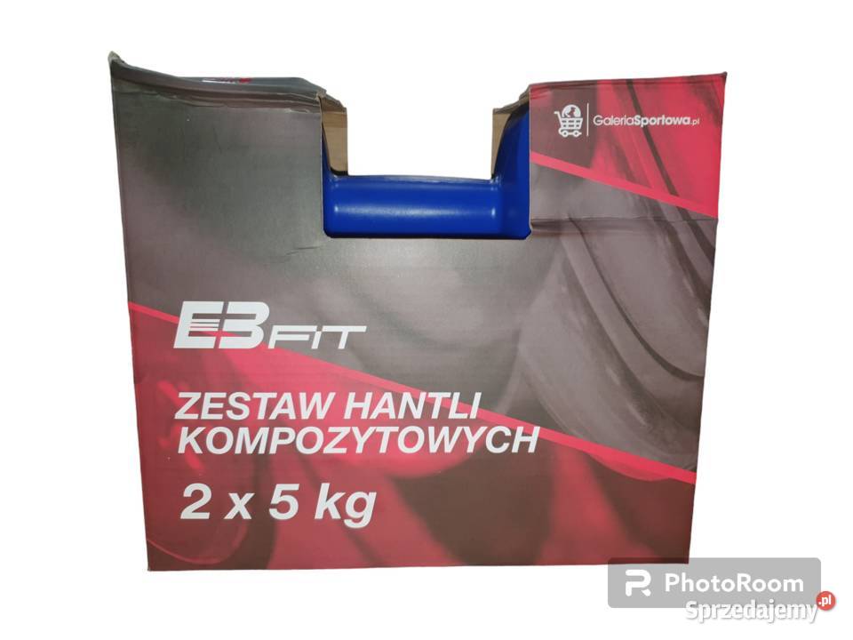 Hantle kompozytowe 2 x 5 Sprzęt do ćwiczeń sprzedam