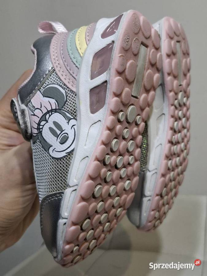 Dziewczęce buty 24 sportowe Disney świecące