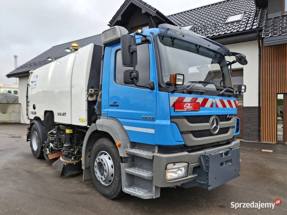 MercedesBenz Axor 1829 Zamiatarka FAUN Euro 5