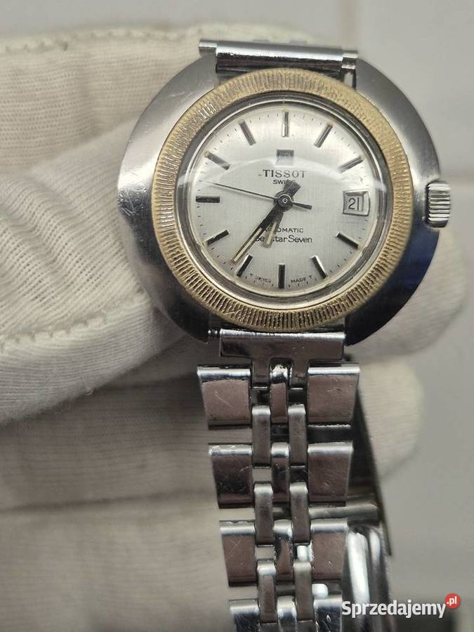 Damski zegarek vintage Tissot Seastar Seven Damskie śląskie Chorzów sprzedam