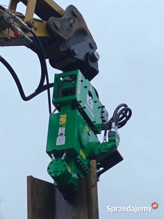 Wibromłot do koparki 1520 ton wbijanie larsenów Koszalin sprzedam