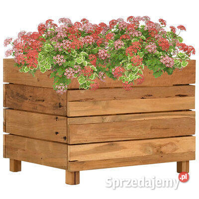 vidaXL Podwyższona donica 50x40x38 drewno tekowe Warszawa