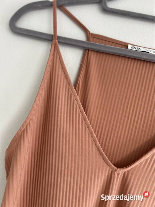 Bluzka Zara S bluzka na ramiączkach Zara Wyszków