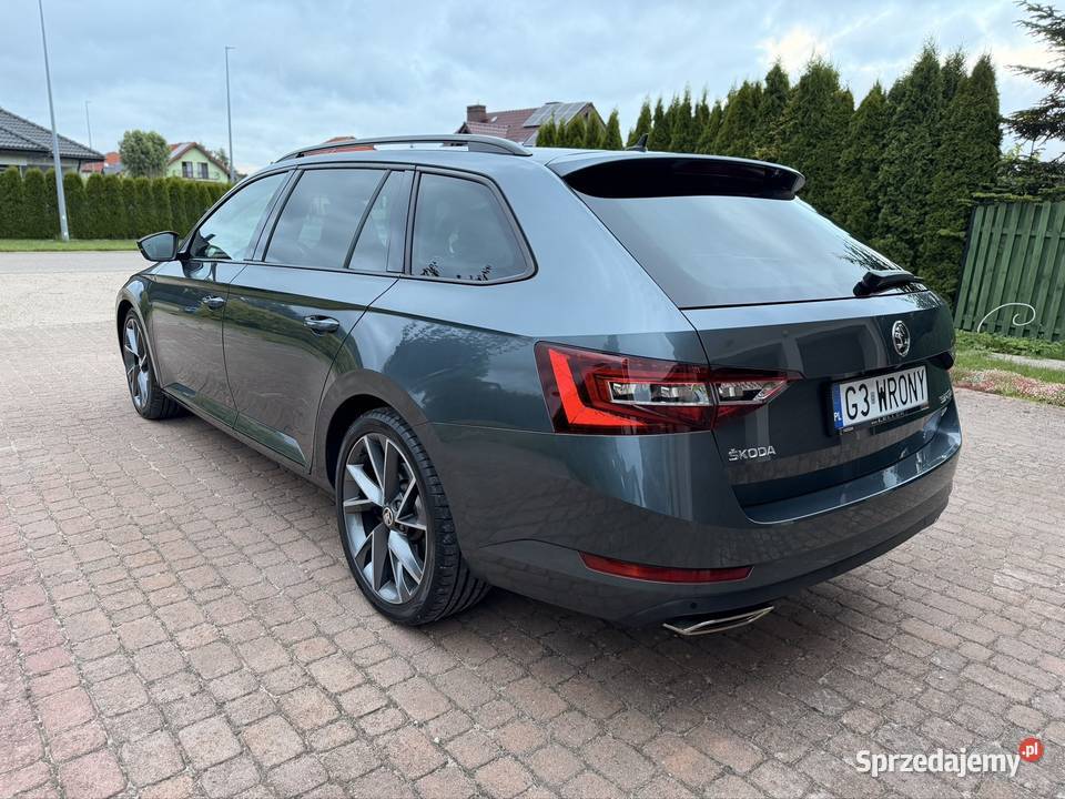Skoda Superb Sportline 20 TSI 272 DSG 4x4 Hak pomorskie Lębork