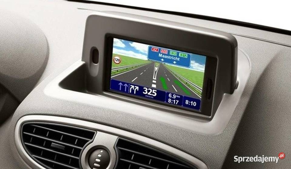 Renault Carminat TomTom mapy 2024 radary język V Aleksandrów Łódzki