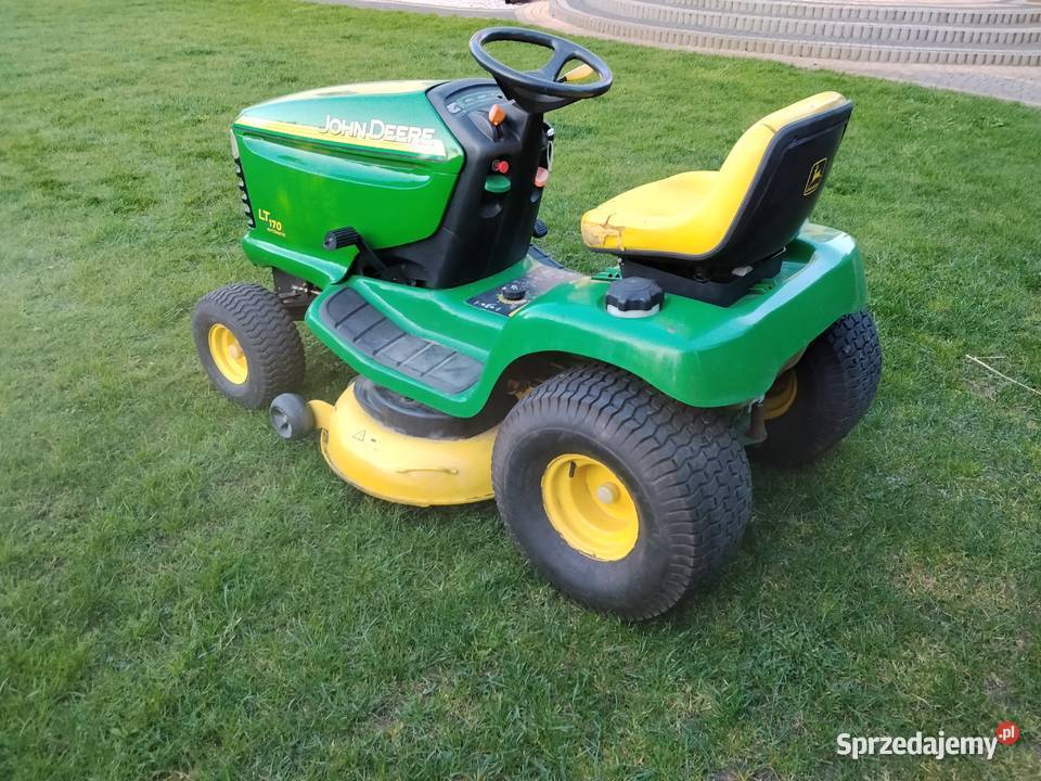 John Deere lt170 16 V2 HYDRO mulczer Traktorki Traktorki Rawicz
