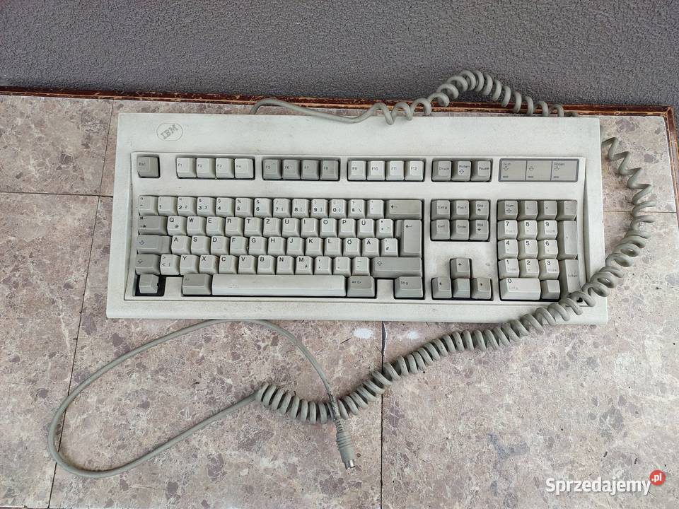 Stara klawiatura do komputera IBM 1391403 z 1988 pomorskie Tczew sprzedam