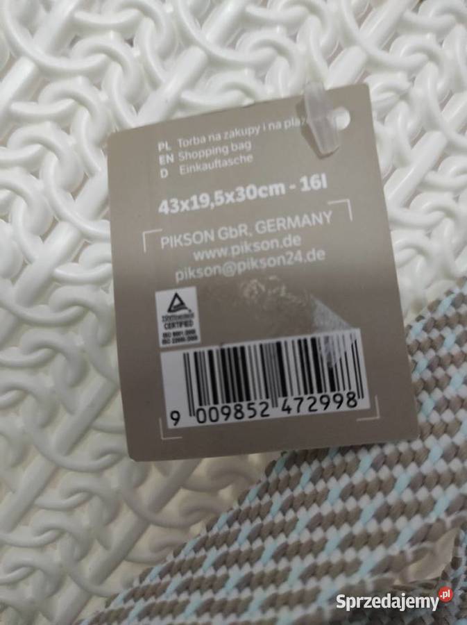 Koszyk gumowy Nowy Dla kobiet podlaskie Białystok