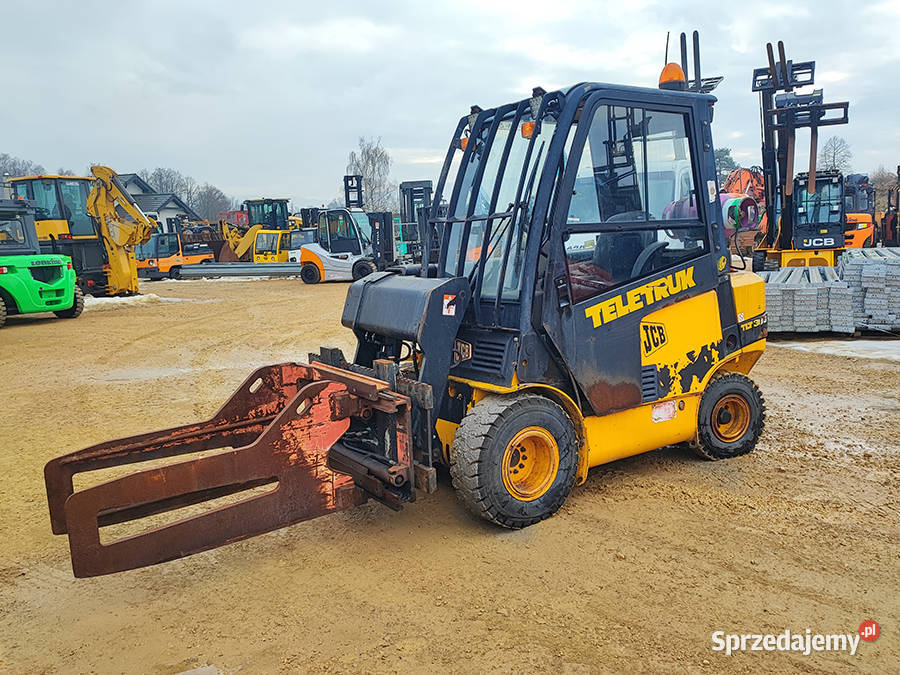 Wózek widłowy JCB TLT30G TELETRUK 3 tony gaz Motoryzacja Kęty